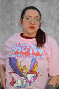 Remera She-ra rosa - comprar online