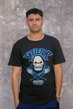 Remera Skeletor master of universe