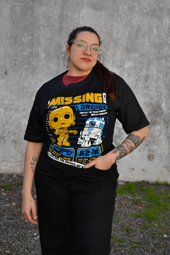 Remera Star Wars Estilo Funko R2d2