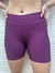 SHORTS BÁSICO LISO ROXO UVA