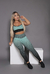 CALÇA LEGGING DEGRADÊ VERDE BEBE - comprar online