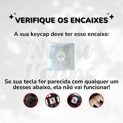 Keycap Cinnamoroll Sanrio 3D - Teclado Mecânico - loja online