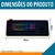 Mousepad Gamer Led Rgb 7 Cores Tamanho Grande 80x30cm Mp01 - comprar online