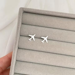 Brinco de Prata Avião - comprar online