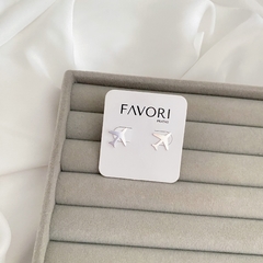 Brinco de Prata Avião na internet