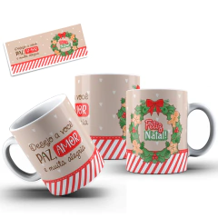 Caneca Presente De Natal lindo presente natal entrega 5