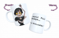 Caneca Wandinha Presente Coleção Vandinha Adans c0047