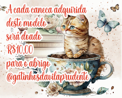 Caneca Gatinhos Mãe Compre e Ajude o Abrigo Gatinhos da Vila Prudente - comprar online