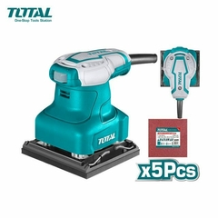 LIJADORA ORBITAL DE PALMA 240W + ACCESORIOS TOTAL
