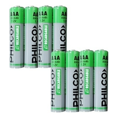 PILA AAA RECARGABLE PHILCO