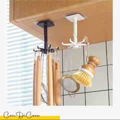 Gancho de cozinha 360° rotativo multi-propósito.