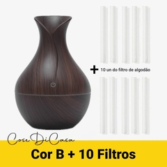 Umidificador Ultrassônico Design Elegante - Aromaterapia - loja online