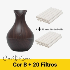 Imagem do Umidificador Ultrassônico Design Elegante - Aromaterapia
