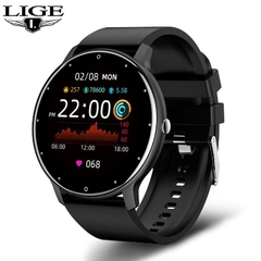 Relógio Digital Masculino (Smartwatch) LIGE 2022 - Com sensores de Frequência