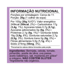 Caponata Orgânica de Berinjela na internet