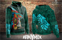 Hoodie Quetzalcóatl paintball