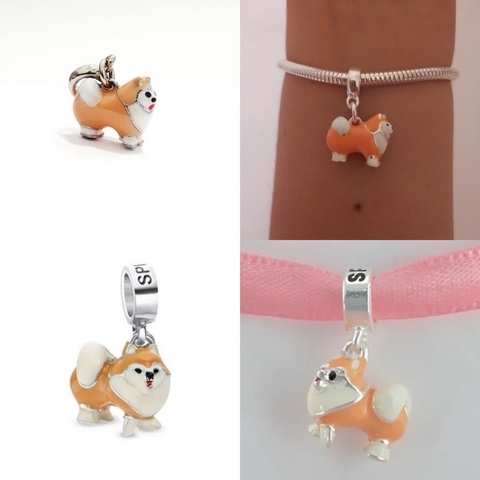 berloque raça spitz lulu da pomerania