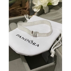 pulseira bracelete pandora reflexions banhada prata 925 - comprar online
