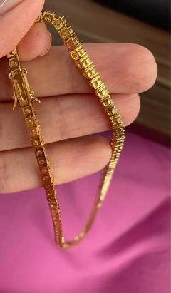 ￼colar riviera zirconias fecho gaveta joias dourada ou prata colar ice - loja online