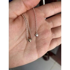 colar de coração pandora pequeno - comprar online