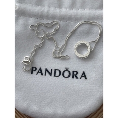 colar Pandora círculo PRATA 925 certificado de garantia - comprar online