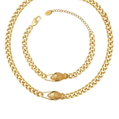 colar ou pulseira cobra snake semi joia na internet