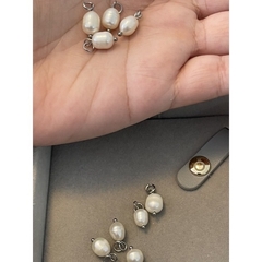 pingente para colar pérola barroca natural - berloque da nina