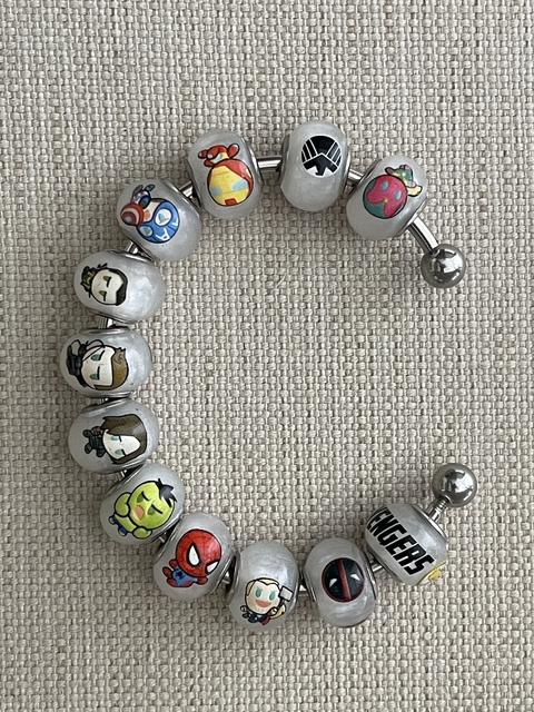 Berloque charm vingadores