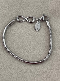 pulseira nina life de berloques berloqueira anti alérgico aço inoxidável