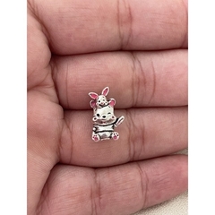 berloque charm ursinho pooh e leitão - loja online