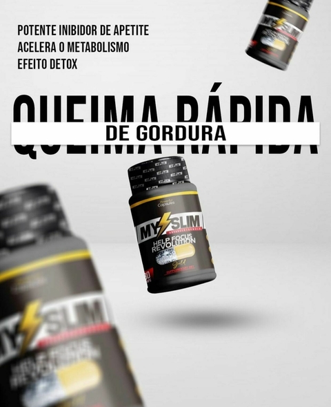 My slim gold emagrecedor inibidor de apetite