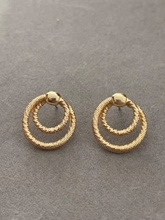 brinco folheado a ouro 18 k leve garantia - comprar online