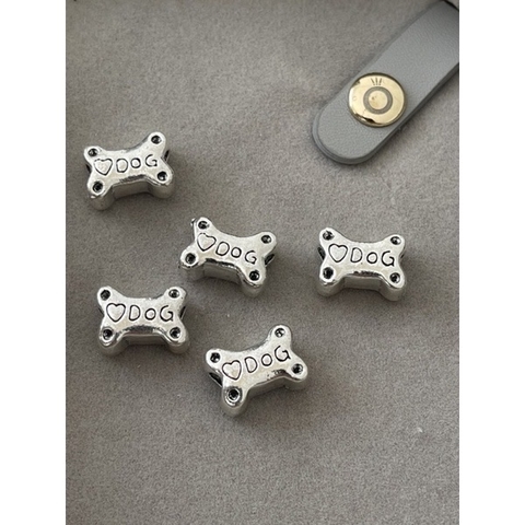 berloque charm pingente ossinho Dog PET mãe de pet cachorro