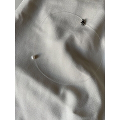 colar perola natural fio de nylon ponto de luz pérola verdadeira LEIA O ANÚNCIO