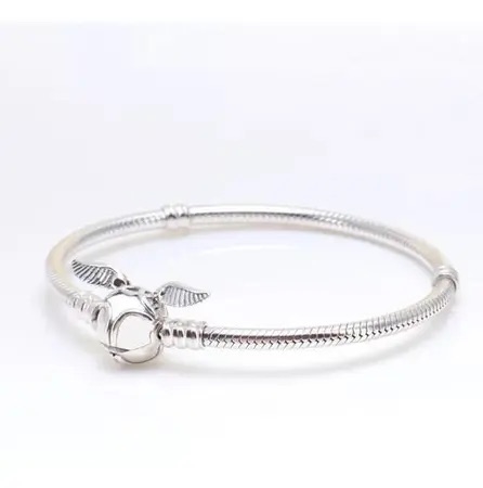 ￼pulseira Pandora Harry potter pomo de ouro MALEÁVEL