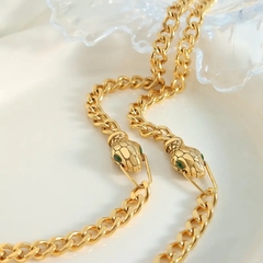 colar ou pulseira cobra snake semi joia - comprar online
