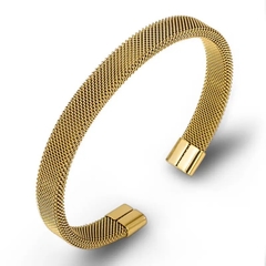 ￼bracelete pulseira a prova d’água aço inoxidável peça luxo lindo - berloque da nina