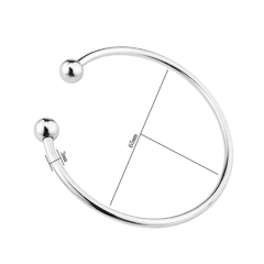 pulseira rígida para berloques / charms pingentes - comprar online