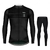 Conjunto de Ciclismo Manga Longa Respirável - Triathlon Esportes - Envio Seguro Para Todo Brasil