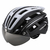 Capacete para Ciclismo com Luz Led + Óculos com Fixação Magnética - comprar online