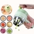 Cortador Elétrico De Legumes 4 Em 1 Sem Fio Alho Com Carregamento USB Triturador Durável Ferramenta De Cozinha - comprar online