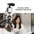 Kits De Fotografia Levou Luz De Vídeo + Microfone + Tripé Dobrável + Suporte Do Telefone Com Controle Remoto Para Vlogger