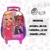 MOCHILA DE RODINHA LOL OMG INFANTIL ESCOLAR XERYUS ROSA - comprar online