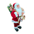 PAPAI NOEL EM PE SACO DE PRESENTE E URSINHO NATAL 60CM na internet