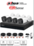 DAHUA KITXVR1B04-I1MP-2.8 - Kit de 4 Canales de 1 Megapixel/ 4 Cámaras B1A11 con Lente de 2.8mm/ 93 Grados de Apertura/ 4 CH+1 IP o Hasta 5 CH IP/ SMD