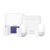 (AX PRO) KIT de Alarma AX PRO con GSM (3G/4G) / Incluye: 1 Hub con bateria de respaldo / 2 Sensores PIR / 3 Contactos Magnéticos mini