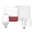 (AX PRO) KIT de Alarma AX PRO / Incluye: 1 Hub con batería de respaldo / 2 Sensores PIR / 3 Contactos Magnéticos mini / 1 Control Remoto