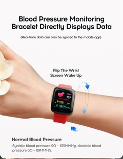 D13 Smart Watch unissex, Pressão Arterial , À Prova D' Água na internet