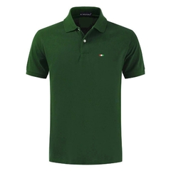 Camiseta polo respirável 100% algodão