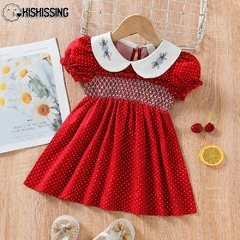 Vestido de bebê menina casual verão
